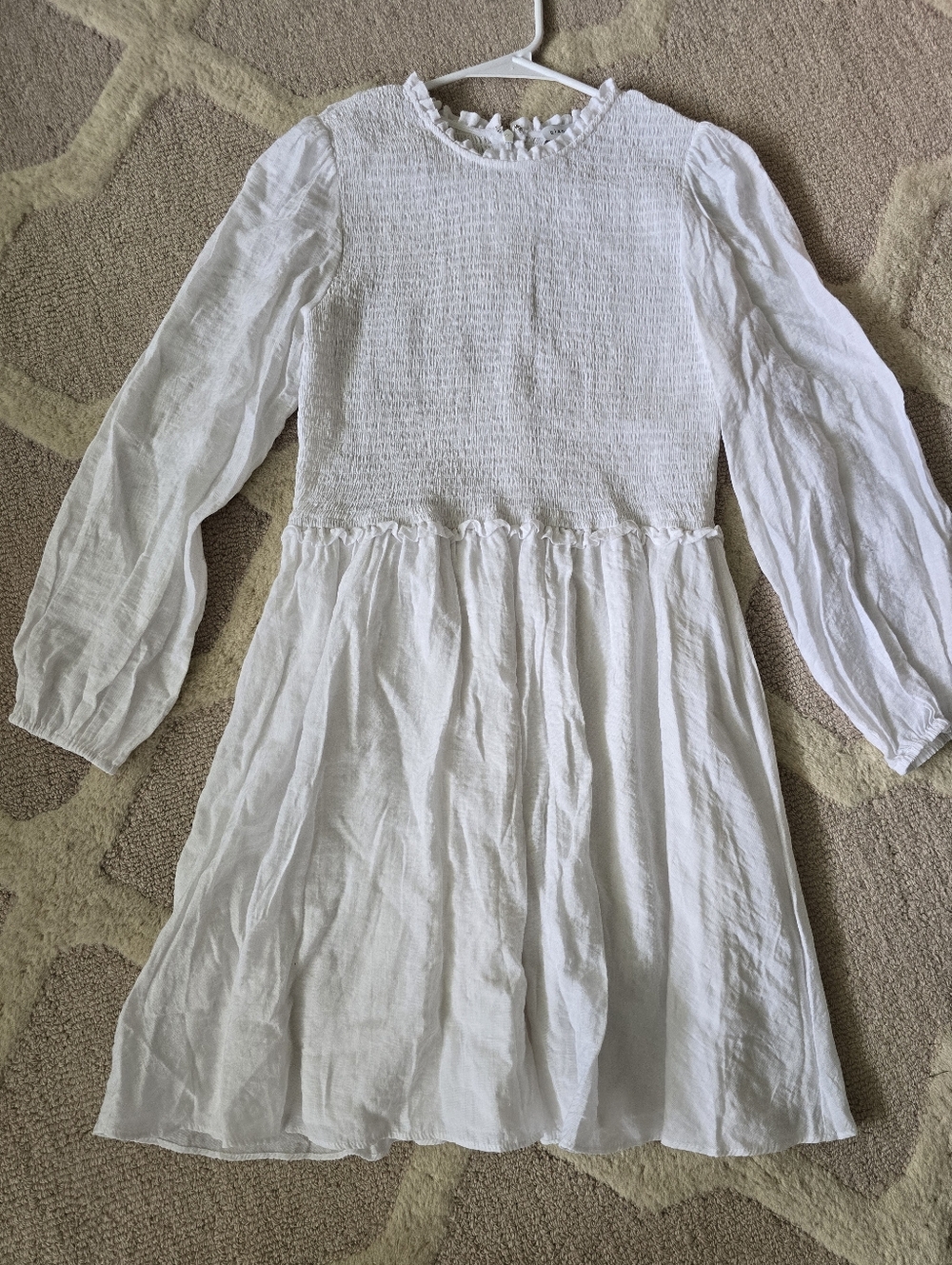 Gianni bini white mini dress